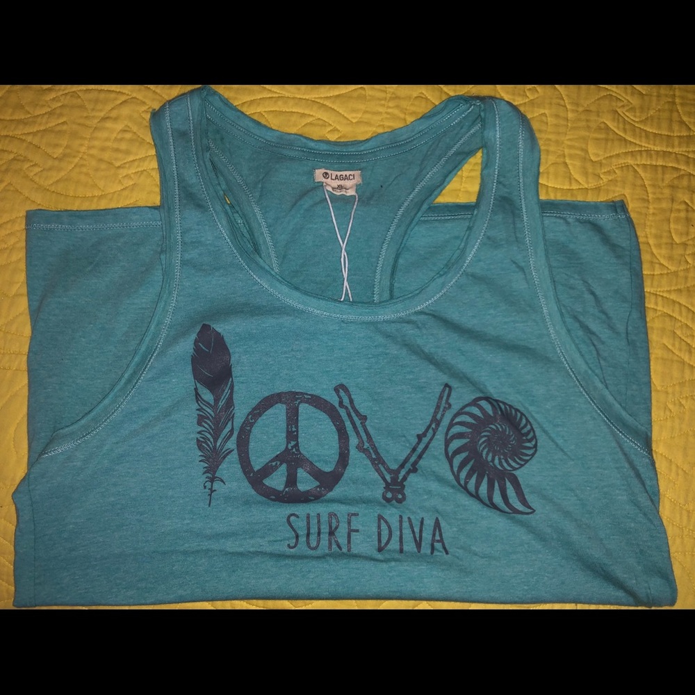 Turquoise Tank Top